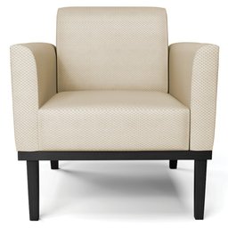 Poltrona Decorativa Base Madeira Preto Maressa Veludo Luxo Off White - Ibiza - 7