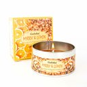 Ver imagem 1 de Vela Aromática Lata Indiana Goloka Vegano - Escolha o Aroma:mirra e Limão