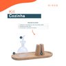 Kit galheteiro porta azeite, bandeja de bambu e saleiro e pimenteiro - Oikos - 3