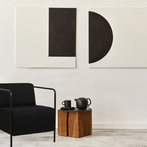 Poltrona Lino 1 Lugar 77cm X 66cm Preto