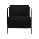 Ver imagem 2 de Poltrona Lino 1 Lugar 77cm X 66cm Preto
