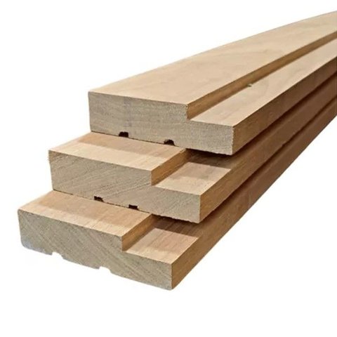 Batente Tauari Natural com Rebaixo 215x10x3cm