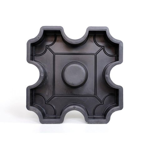 Forma Piso Grama Concregrama 4 Pontas 30x30x8 Gme Formas