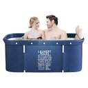 Ver imagem 1 de Banheira Dobrável Retangular com Acessorios Vg+