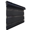 Ver imagem 1 de Cortina Persiana Double Vision Largura 1,60 X 1,60 Altura Sofisticada para Ambientes Modernos