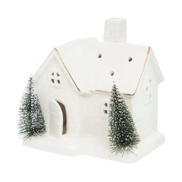 Adorno Casinha Home Style Led Joy Family 12 Cm - 2