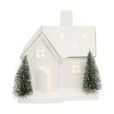 Ver imagem 4 de Adorno Casinha Home Style Led Joy Family 12 Cm
