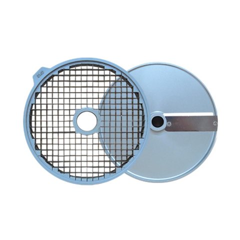Kit Cubo Médio Skymsen Grade Cubo 10x10mm e Disco Fatiador 10mm para Processador de Alimentos PA7