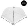 Protetor Mosquiteiro Malha Tule Dobrável Renda Prime 40cm X 40cm - Tuut - 3