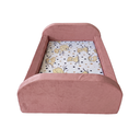 Ver imagem 2 de Cama Baby Soft de Espuma Montável e Desmontável com Colchão:Rosa