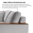 Ver imagem 7 de Sofá Grécia 4 Lugares com Chaise Linho 2,90M