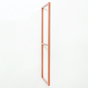 Estrutura para Prateleira 2 Niveis Estilo Industrial 65x18 Metal Rose Gold