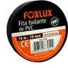 Fita Isolante Antichamas Pvc 10m X 19mm Preta 10 Und Foxlux - 2