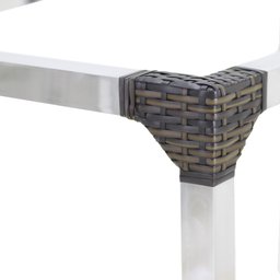 Conjunto 6 Cadeiras Angra e Mesa de Jantar Haiti em Alumínio - 7