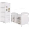 Quarto Bebê Completo Berço Americano Marquesa Guarda Roupa Uli 2 Portas C/ Prateleiras 100% Mdf - 2