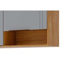 Ver imagem 4 de Armário de Cozinha Modulado Áurea C/ 2 Portas 120cm Cinamomo/off White - Mgm