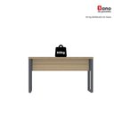 Ver imagem 3 de Mesa Escritório 1340x600x750mm M1340pe40tub Noce Naturalle-grafito