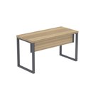 Ver imagem 1 de Mesa Escritório 1340x600x750mm M1340pe40tub Noce Naturalle-grafito