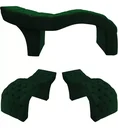 Ver imagem 4 de Maca Estética Profissional Conforto e Qualidade Santo Box Premium:verde