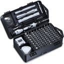 Ver imagem 1 de Jogo de Chaves de Precisão 115 Peças para Reparos em Smartphones Notebooks e Consoles Cor:cinza