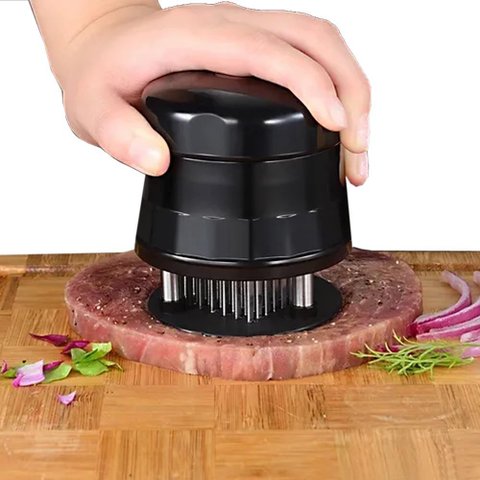 Amaciador de Carnes Batedor de Bife Manual Portátil Cozinha