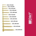 Ver imagem 4 de Caixa 1000 Parafusos 3.5x25 Chipboard Chata Phillips para Móveis Madeira - DMT