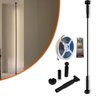 Kit Luminária Skyline Perfil Led Tensionado Moderno 3m Cor Skyline Preto - Branco Quente 110v/220v - 1