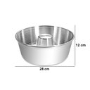 Ver imagem 2 de Forma de Pudim em Alumínio Tubo 28 cm - ABC