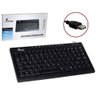 Mini Teclado Usb Multimidia Padrão Abnt2 Knup Kp-2013 Preto - 3