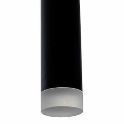 Pendente 3,2x40cm 5w 3000k Bivolt Metal Preto+acrílico - 4