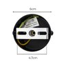 Pendente 3,2x40cm 5w 3000k Bivolt Metal Preto+acrílico - 6