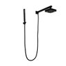 Ducha Autolimpante Abs Black Fosco com Ducha Manual Bastão - 2