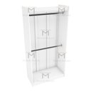 Ver imagem 6 de MODULO CLOSET COM CABIDEIRO M135.2021.B (CASA E COMÉRCIO) MUNDI MOVEIS