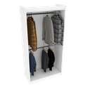 Ver imagem 1 de MODULO CLOSET COM CABIDEIRO M135.2021.B (CASA E COMÉRCIO) MUNDI MOVEIS