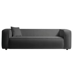 Sofá 2 Lugares 160cm Orgânico Luxo Recepção Cecília Linho - 6