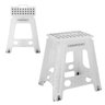 Banqueta Banquinho Plastico 45cm Dobravel com Alça Multiuso - 2