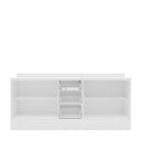 Ver imagem 6 de Cozinha Pérola com Rodapé e Tampo 2 Peças Balcão 2 Gavetas 3 Portas e Balcão 2 Portas Yescasa