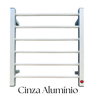 Toalheiro Térmico Concept Cinza Alumínio 127v - Fio Lado Direito - 1