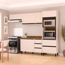 Ver imagem 1 de Cozinha Compacta 4 Peças 250041 com Tampo Koya Creme Politorno Móveis