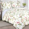 Kit Colcha King 3 Peças Camesa Garden Floral - 1
