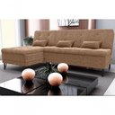 Ver imagem 5 de Sofá Cama com Chaise 3 Lugares 2,00 Mts Nice Matrix Marrom