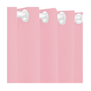 Ver imagem 2 de Cortina Pvc Blackout Corta Luz 280X180 Coleção Nova Admirare Cor: Rosa
