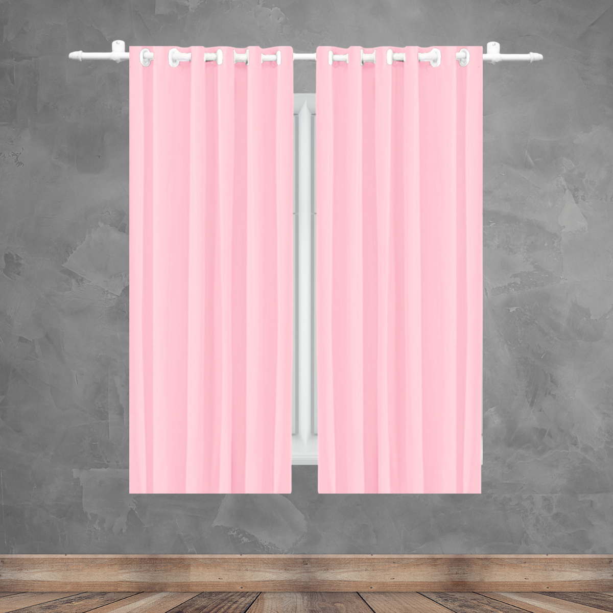 Cortina Pvc Blackout Corta Luz 280X180 Coleção Nova Admirare Cor: Rosa - 1