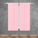 Ver imagem 1 de Cortina Pvc Blackout Corta Luz 280X180 Coleção Nova Admirare Cor: Rosa
