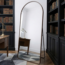 Ver imagem 1 de Espelho Lopazzi Arcos Marrom 170x70cm Grande P/ Escritório