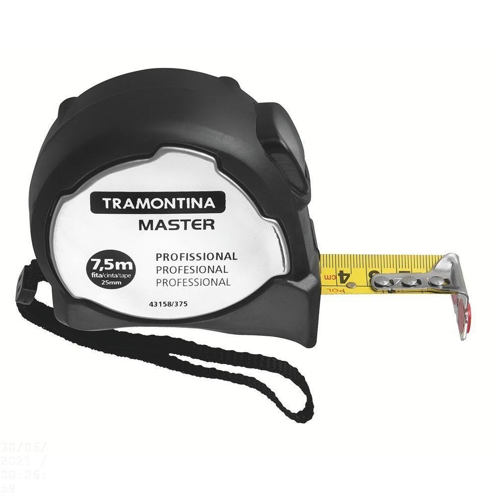 Trena Profissional Tramontina com Ponta Magnética e Corpo em Aço Inox 7,5 M Tramontina - 8