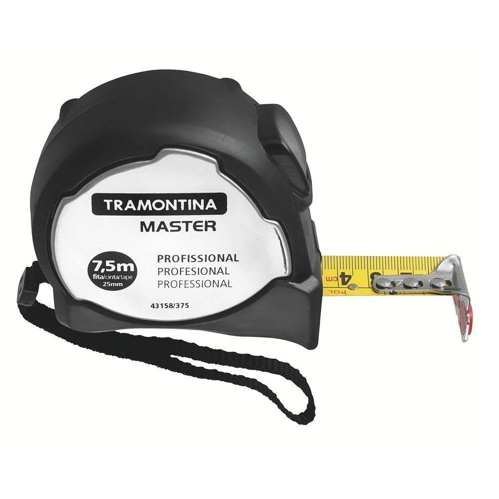 Trena Profissional Tramontina com Ponta Magnética e Corpo em Aço Inox 7,5 M Tramontina - 7