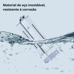 Ferrolho Trinco Tarjeta Fecho Chato para Porta Janela Portão 5" Zincado | Silvana - 3