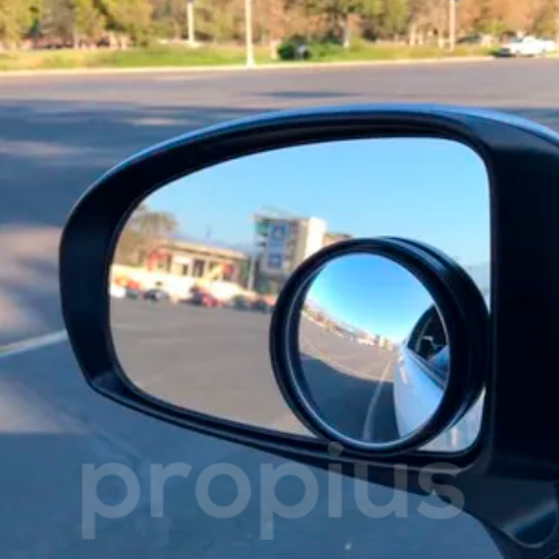 4 Espelhos Convexo Auxiliar Universal Ponto Cego Imagem Garagem Redondo Trânsito Centro Retrovisor O - 10