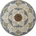 Ver imagem 1 de Mandala Indiana Piso Mosaico Lótus Iii Tamanho 80cm